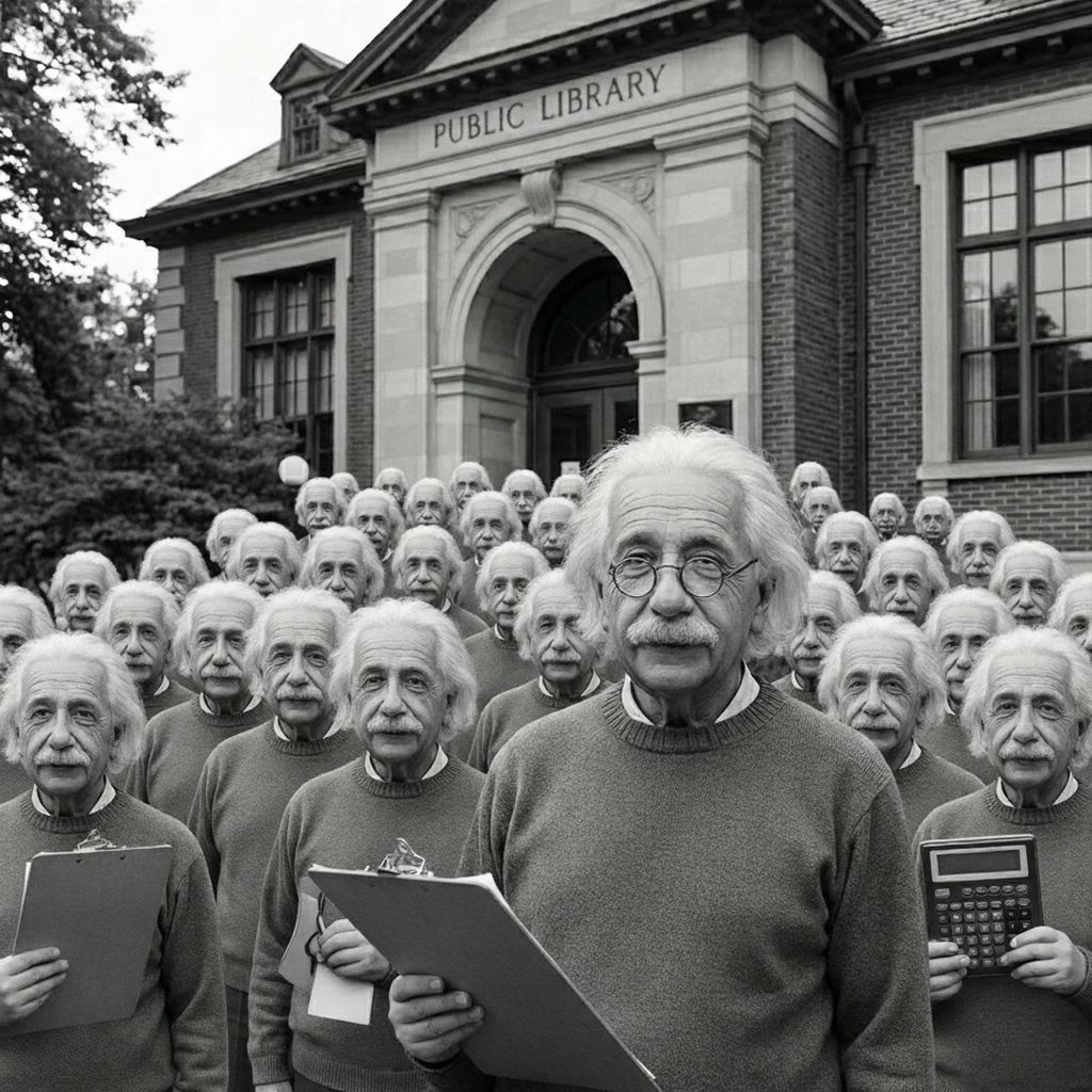 Organized Einsteins
